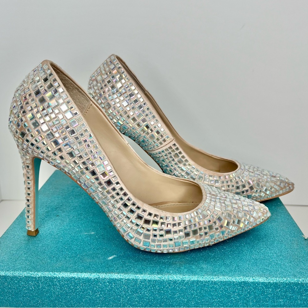 Betsey Johnson Princess Ariel Sparkly Heels